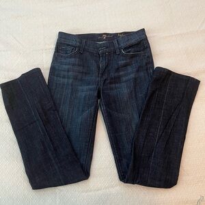 7 for All Mankind Dark Wash Bootcut Jeans